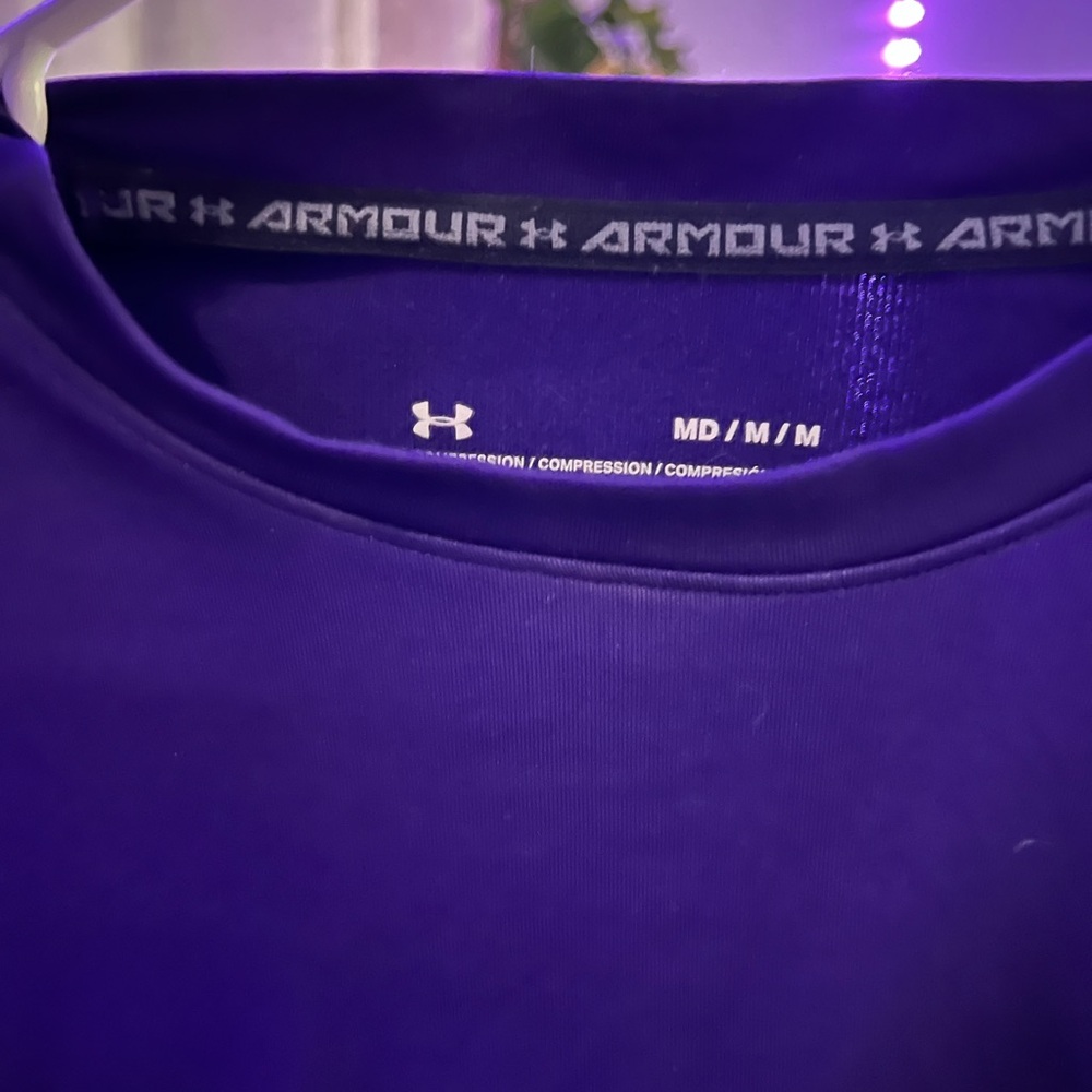 Under Armour Purple Compression Top - MD